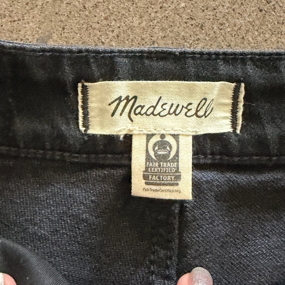 Madewell Black Women's Straight Jeans - Picture 3 of 4